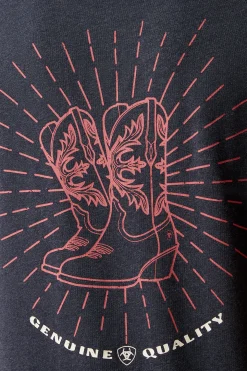 Ariat Dame T-skjorte med korte ermer Genuine