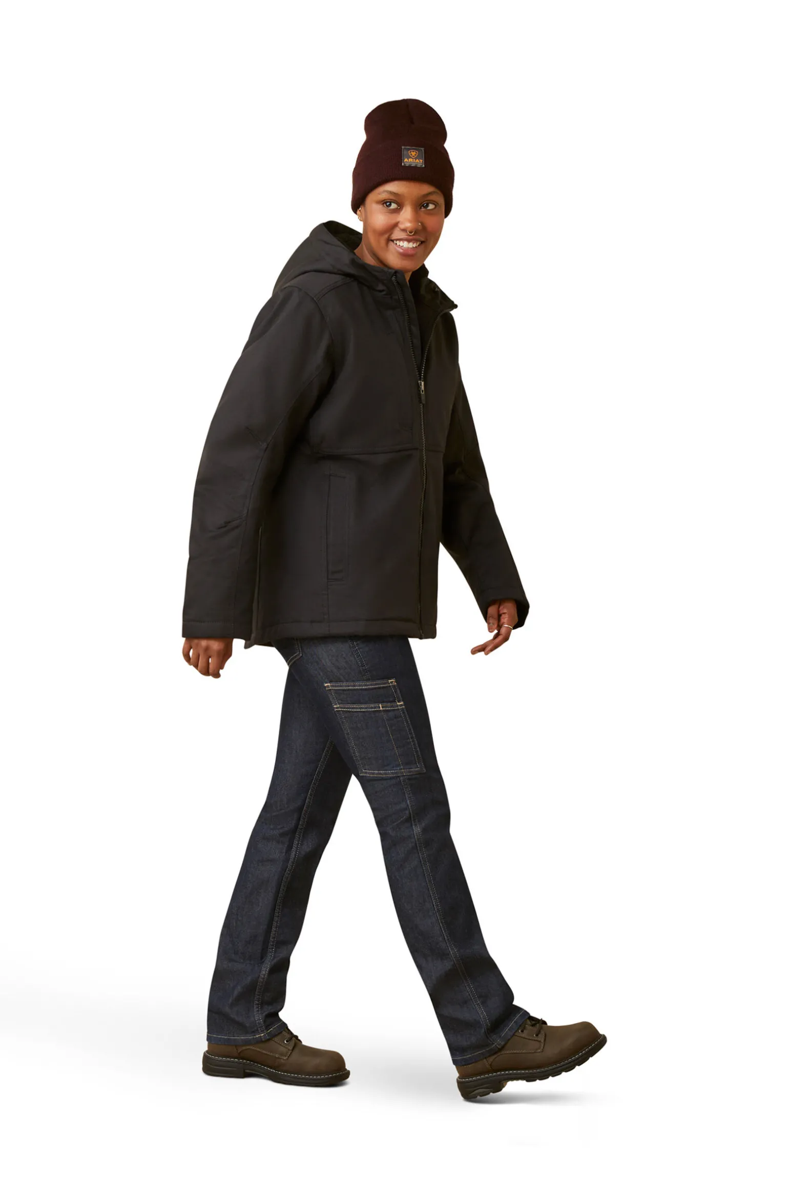 Ariat Rebar DuraCanvas fôret jakke til dame