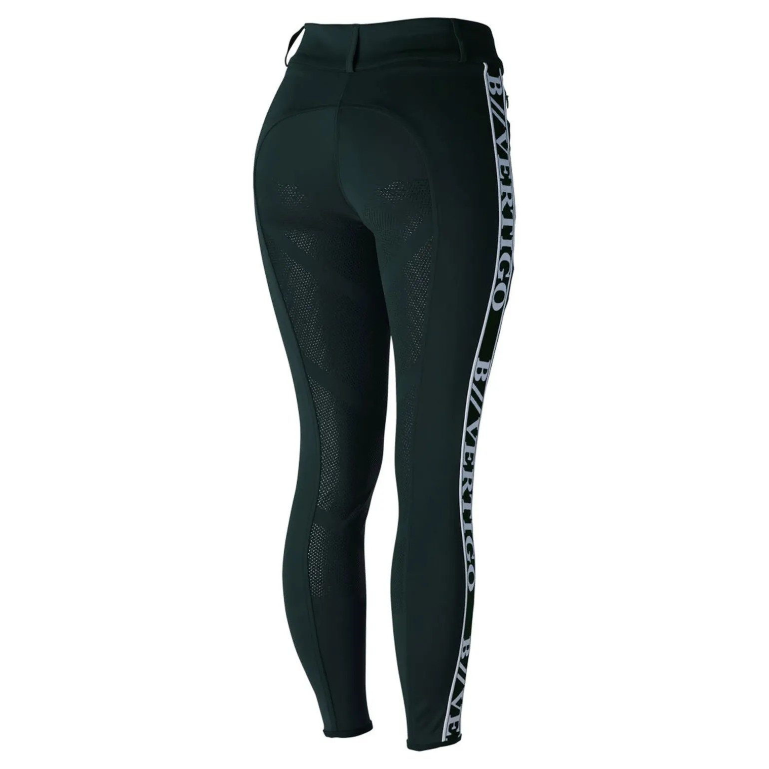 B Vertigo Angelika funksjonell ridebukse med høyt liv, helforsterket med silikon, dame