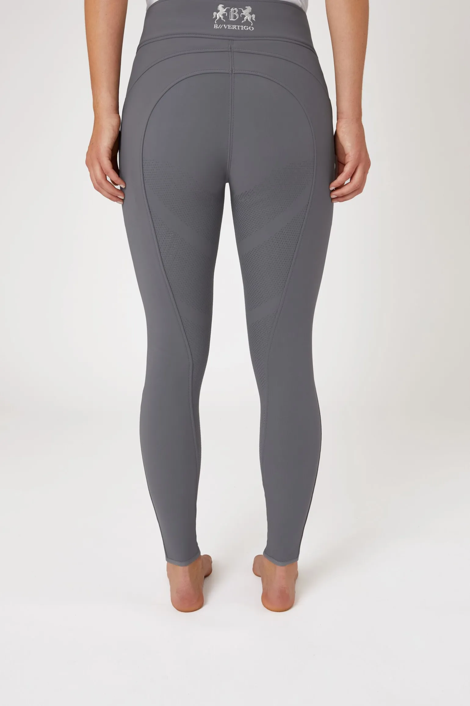 B Vertigo Justine helforsterkede thermo-ridebukser med silikon, dame