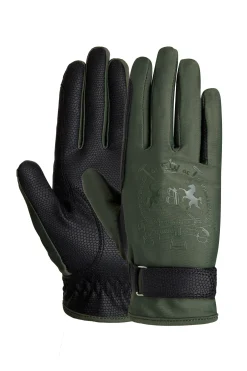 B Vertigo Laia ridehansker med logotrykk til dame