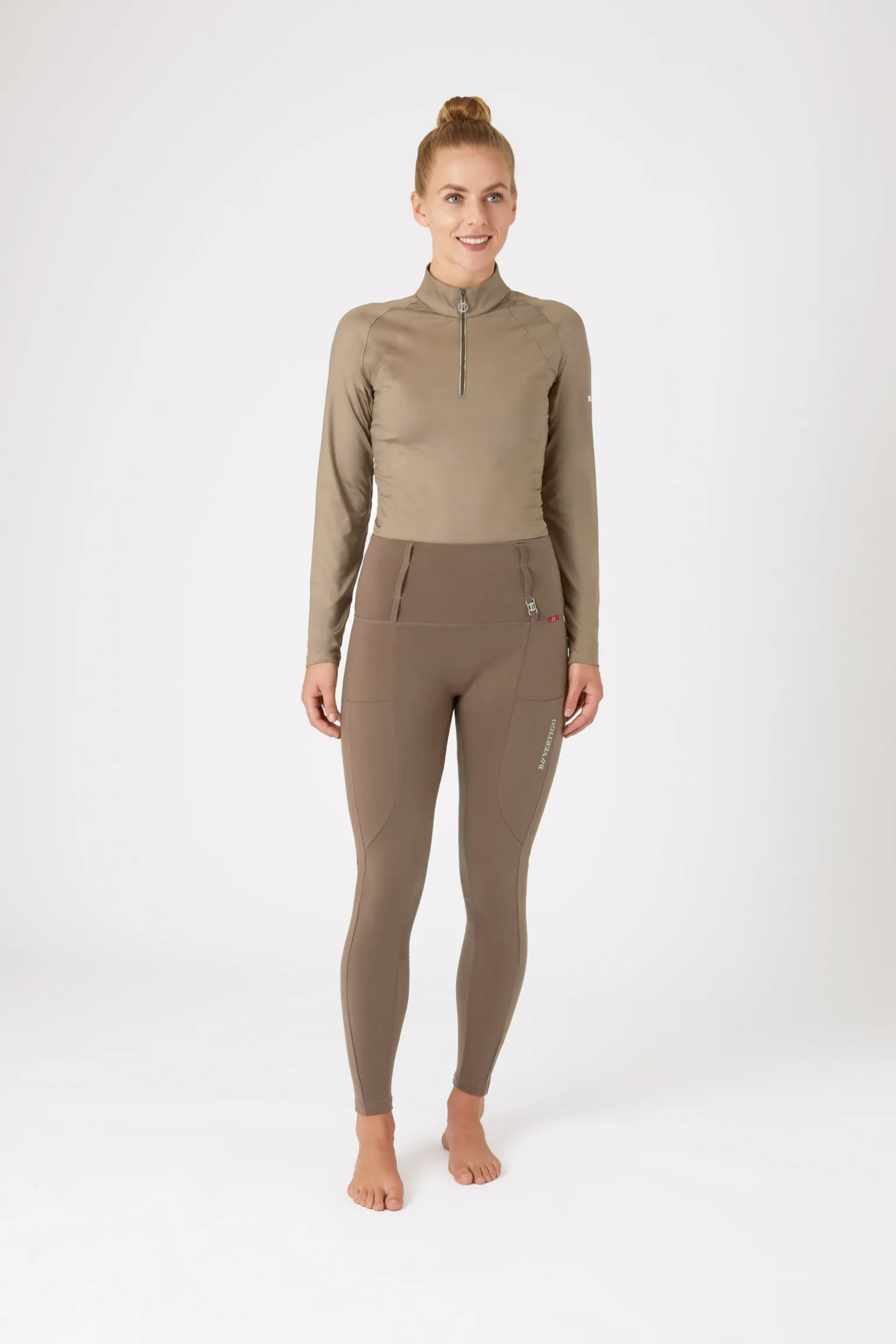 B Vertigo Luisa termo-ridetights med høyt liv til dame