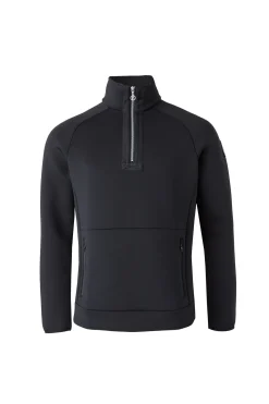 B Vertigo Nicolas funksjonell treningsskjorte med glidelåslommer, herre