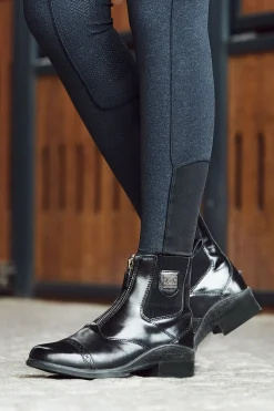 B Vertigo Saturn jodhpursko i lær med frontglidelås, dame