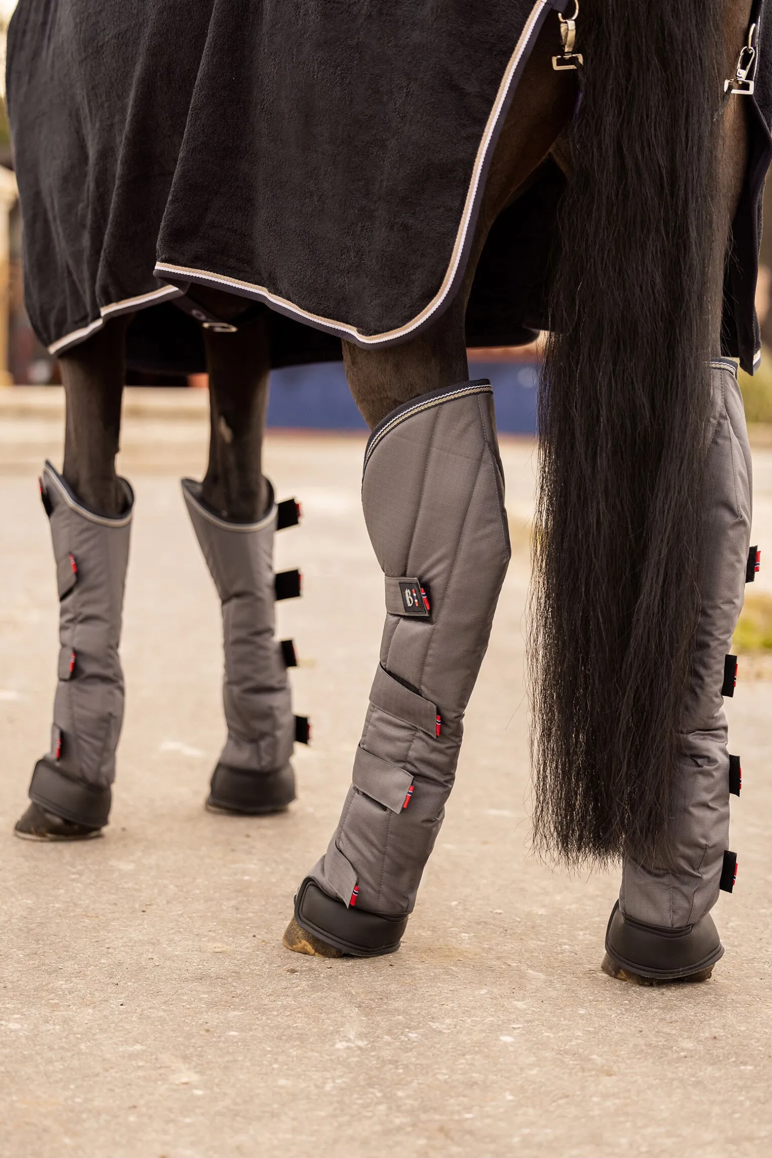 B Vertigo Wellington transportbelegg (sett med fire)