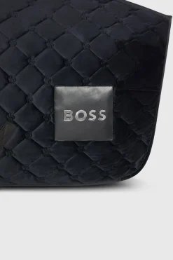 Boss fløyelsmykt teppe