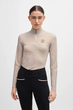 Boss Rachel treningsskjorte Houndstooth