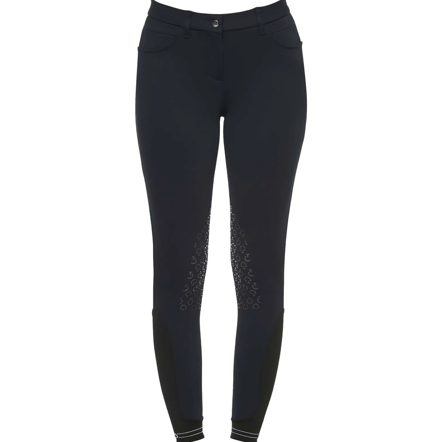 Cavalleria Toscana kneforsterkede ridebukser for kvinner med logobånd