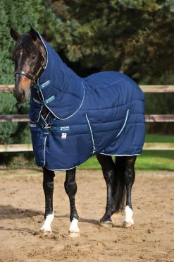 Horseware Rambo Plus Vari-Layer stalldekken med avtakbar hals, 450 g