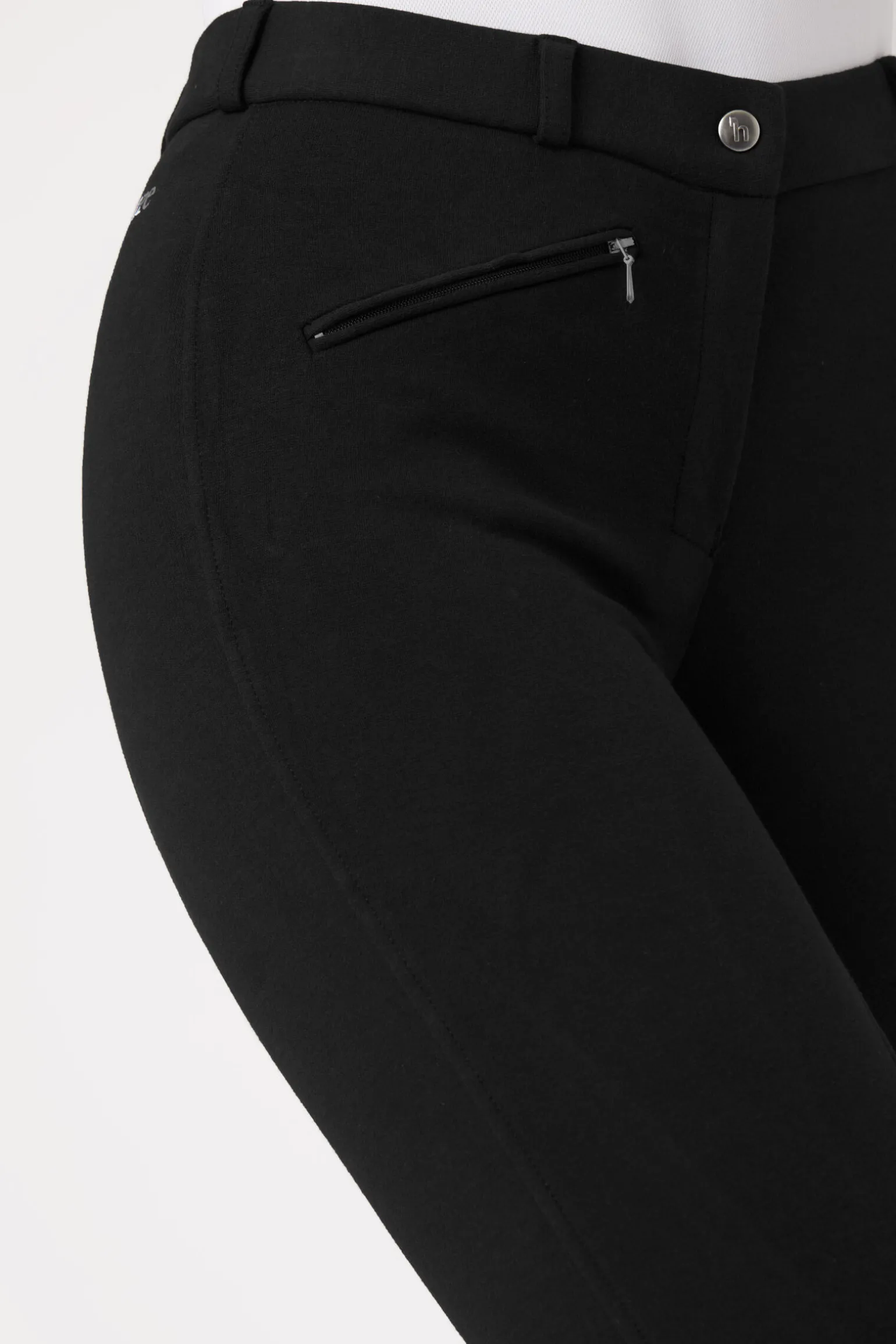 Horze Active helforsterket dameridebukse med silikon