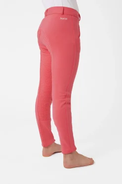 Horze Active helforsterket ridebukse med silikon, barn