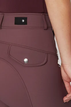 Horze Andrea kneforsterket ridebukse med silikon og høyt liv