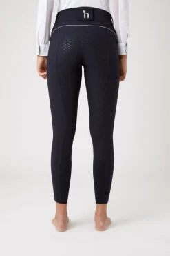 Horze Aubrey ridebukse med høyt liv og helforsterket med silikon, dame