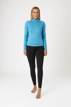 Horze Carolina langermet treningsskjorte, dame