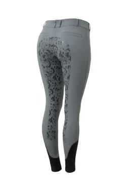 Horze Helforsterkede ridebukser med silikon og høyt liv, dame