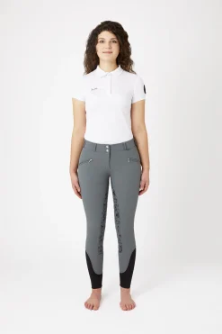 Horze Helforsterkede ridebukser med silikon og høyt liv, dame