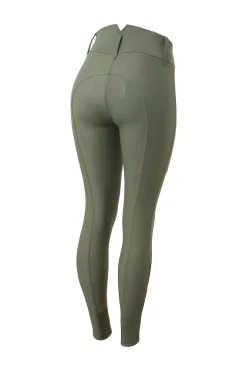 Horze Indira helforsterkede ridebukser med høyt liv til dame