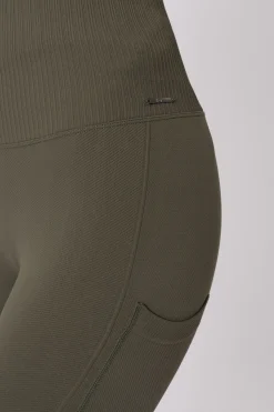 Horze Janine sømløse, helforsterkede ridetights med telefonlomme til dame