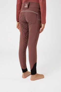 Horze Leighton Teens helforsterkede ridebukser med silikon og telefonlomme