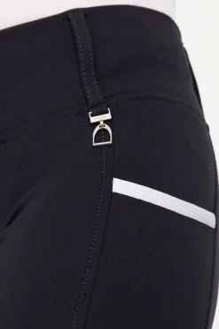 Horze Lucinda tights, helforsterket med silikon, høyt liv, barn