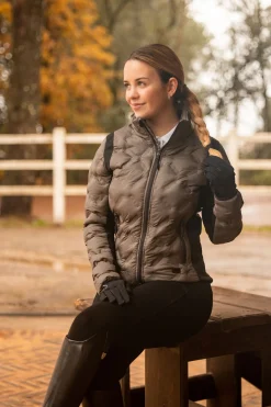 Horze Shelly fôret ridejakke til dame