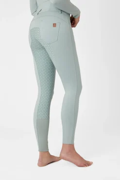 Horze Tara helforsterkede ridebukser med høyt liv og silikon, dame