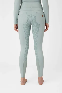 Horze Tara helforsterkede ridebukser med høyt liv og silikon, dame