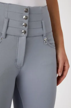 Horze Tara ridebukser med høyt liv, helforsterket med lær, dame