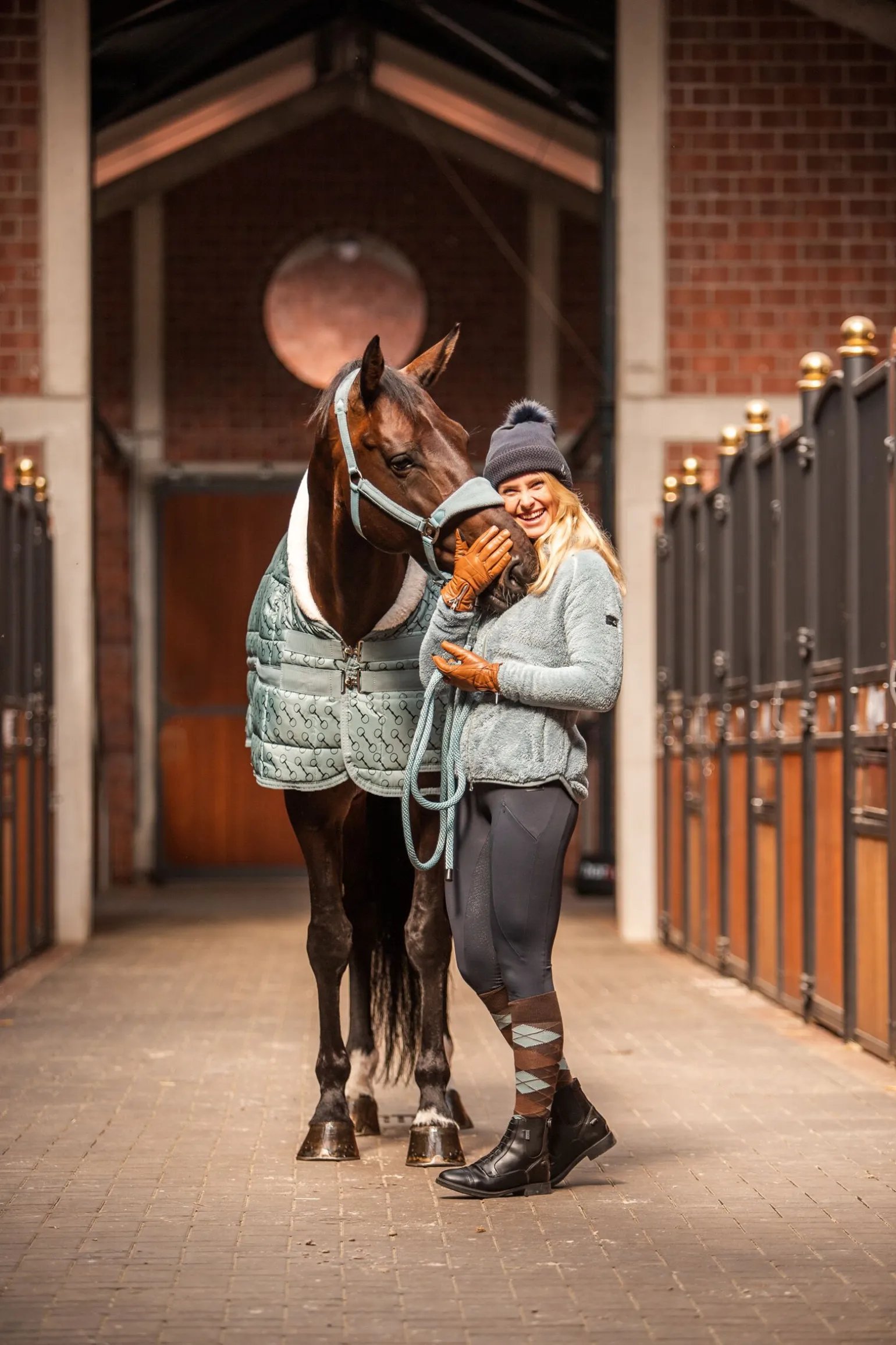 Horze Theresa vinterhansker i vegansk lær, dame