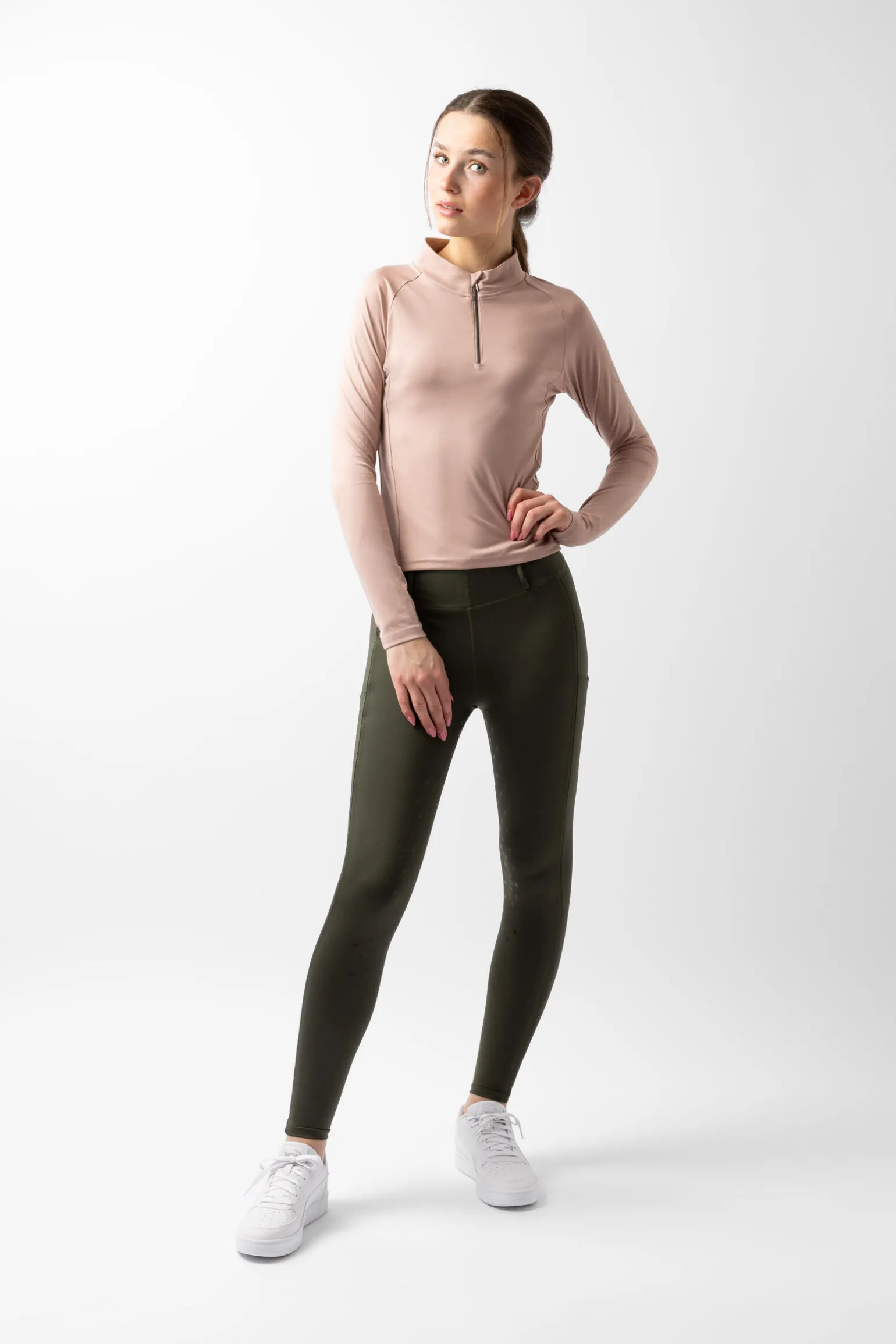 Horze Young Rider ELISA funksjonell langermet genser, dame