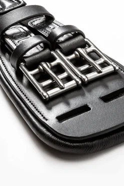 Kavalkade kort gjord mykt lær Casper med elastikk