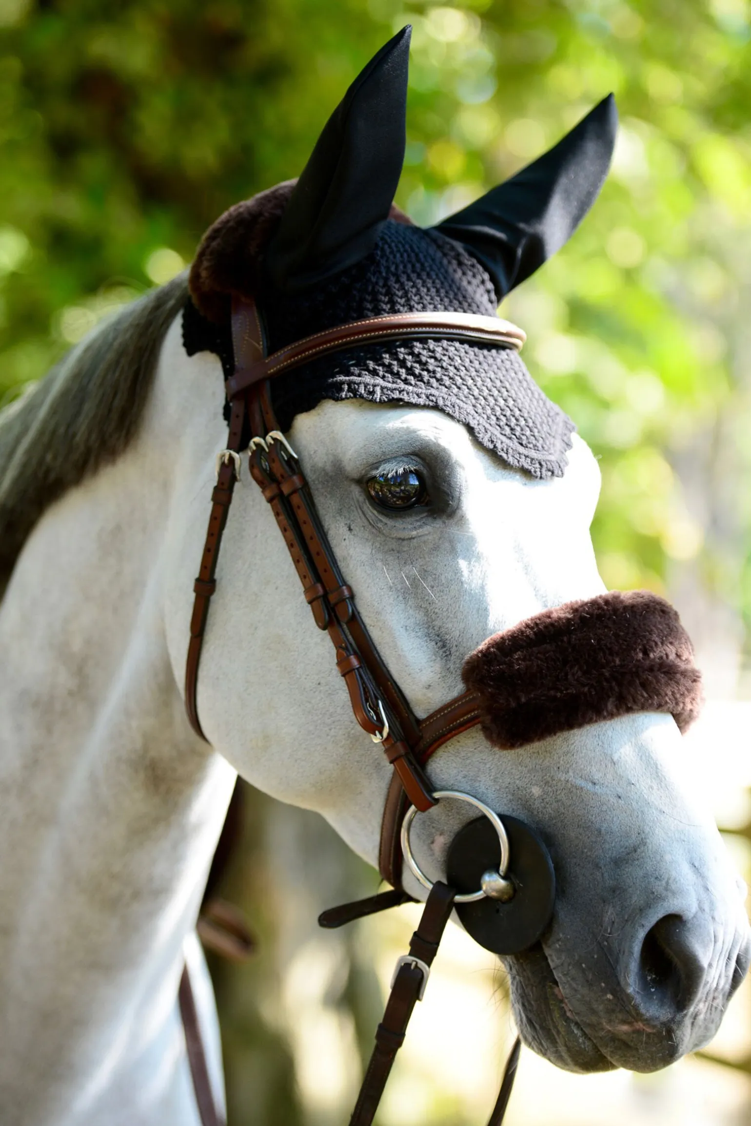 Kentucky Horsewear saueskinnsbeskyttelse for nesereim