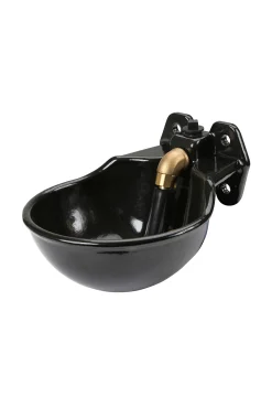 Kerbl G51 emaljert vannskål med rørventil