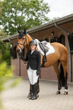 LeMieux Crystal Suede Close Contact sprangsjabrak