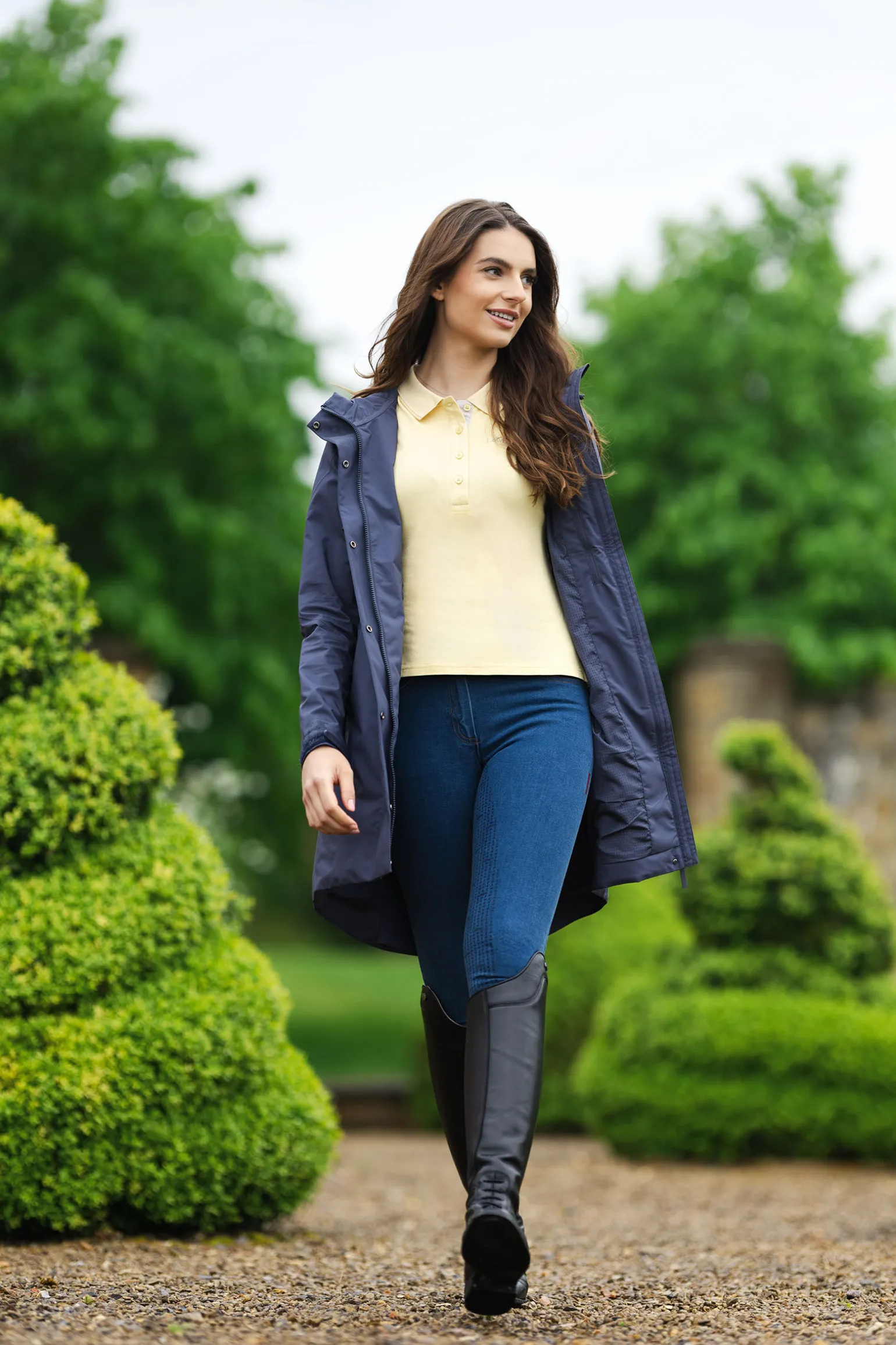 LeMieux Dame Lang Regnjakke Grace