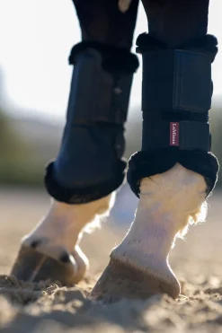 LeMieux Mesh Belegg med fleecekant