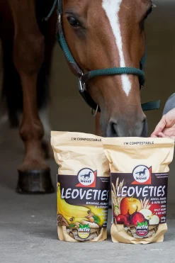 Leovet Leoveties Banana, trumeric and linseed, 1 Kg