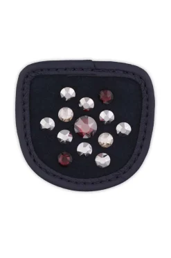 Magic Tack Burgundy Bell dekorasjon til ridehansker