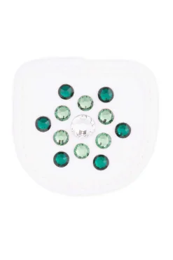 Magic Tack Glossy Green by Nina Kaupp dekorasjon til ridehansker