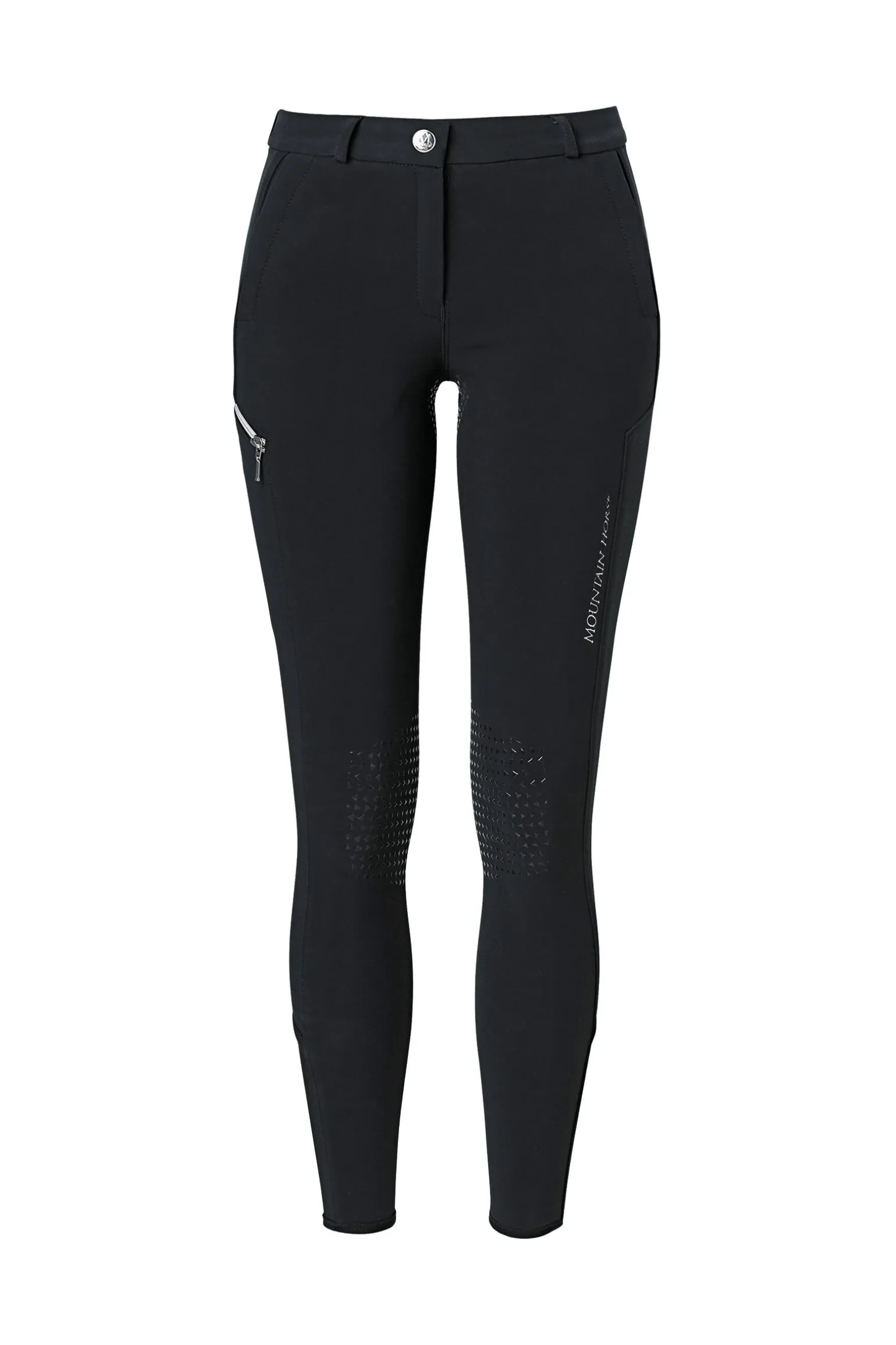 Mountain Horse Bond helforsterkede ridebukser i softshell til dame