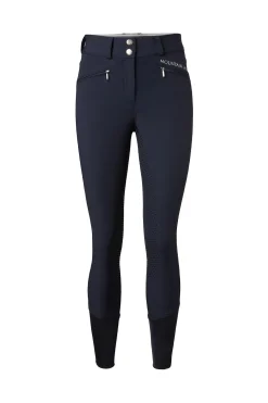 Mountain Horse Diana dame ridebukser med helforsterket sete i imitert skinn