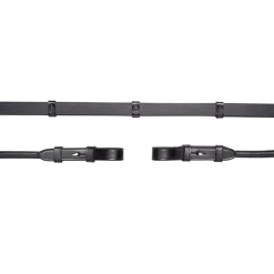 Schockermöhle Sports lærtøyler, krok&spenne, m.stopper, rundsydde t