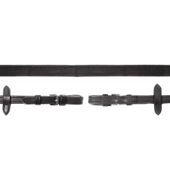 Schockmöhle Sports Durasoft Reins Grip lærtøyler, nylon, gummibelagt