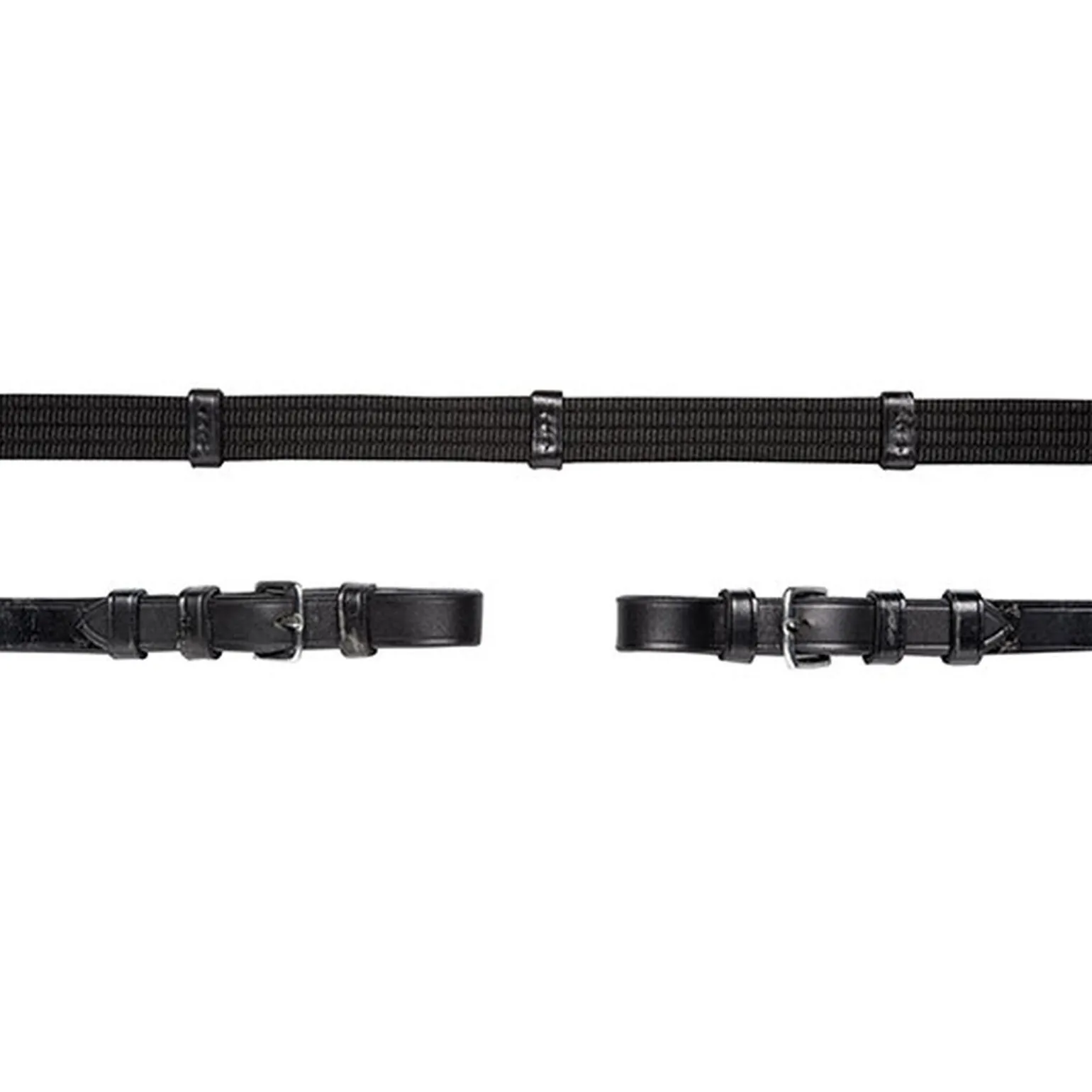 Shockemöhle Sports webtøyler med spenner, 5 stoppere, martingal sto