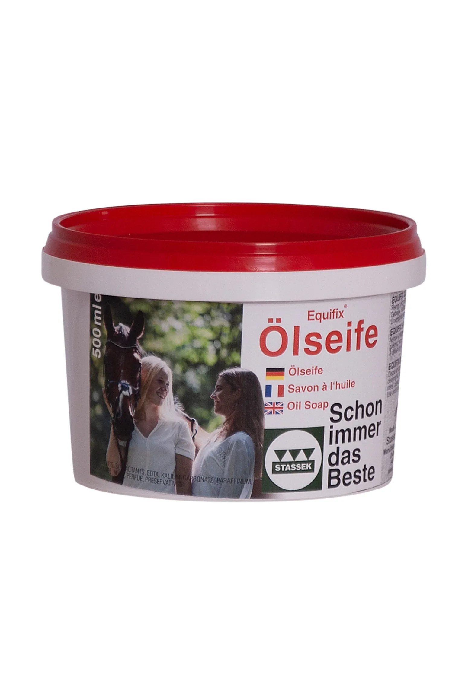 Stassek Equifix Kremet Oljesåpe, 500 ml