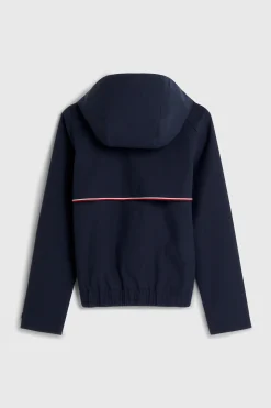Tommy Hilfiger Equestrian vanntett bomberregnjakke for kvinner