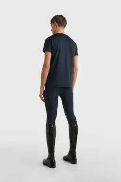 Tommy Hilfiger Equestrian Performance Crest herre t-skjorte med trykk